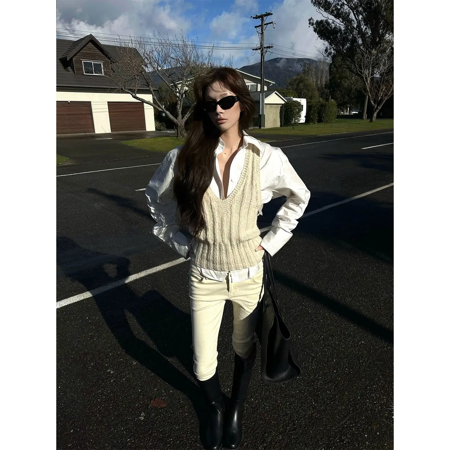 

Жилеты Жилеты Тонкий женский жилет Кружевной зимний мягкий на молнии Функциональный уличный устойчивый к атмосферным воздействиям Прочный городской уютный ретро