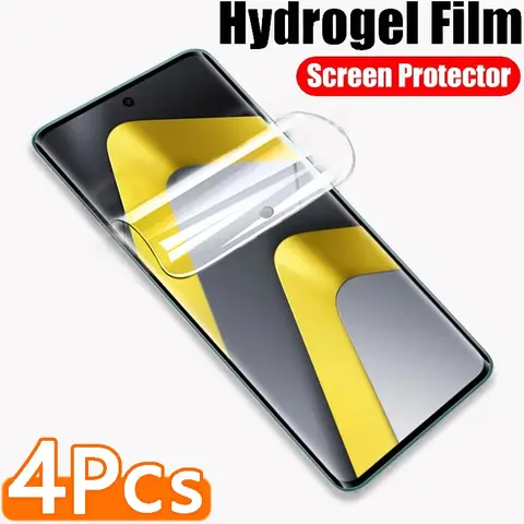 1-4PCS Hydrogel Film HD For Xiaomi Redmi Note 15 Pro 13 14 Pro 12 11 9 10 9S For Xiaomi Redmi 15 14C 13C 10 9 Screen Protector