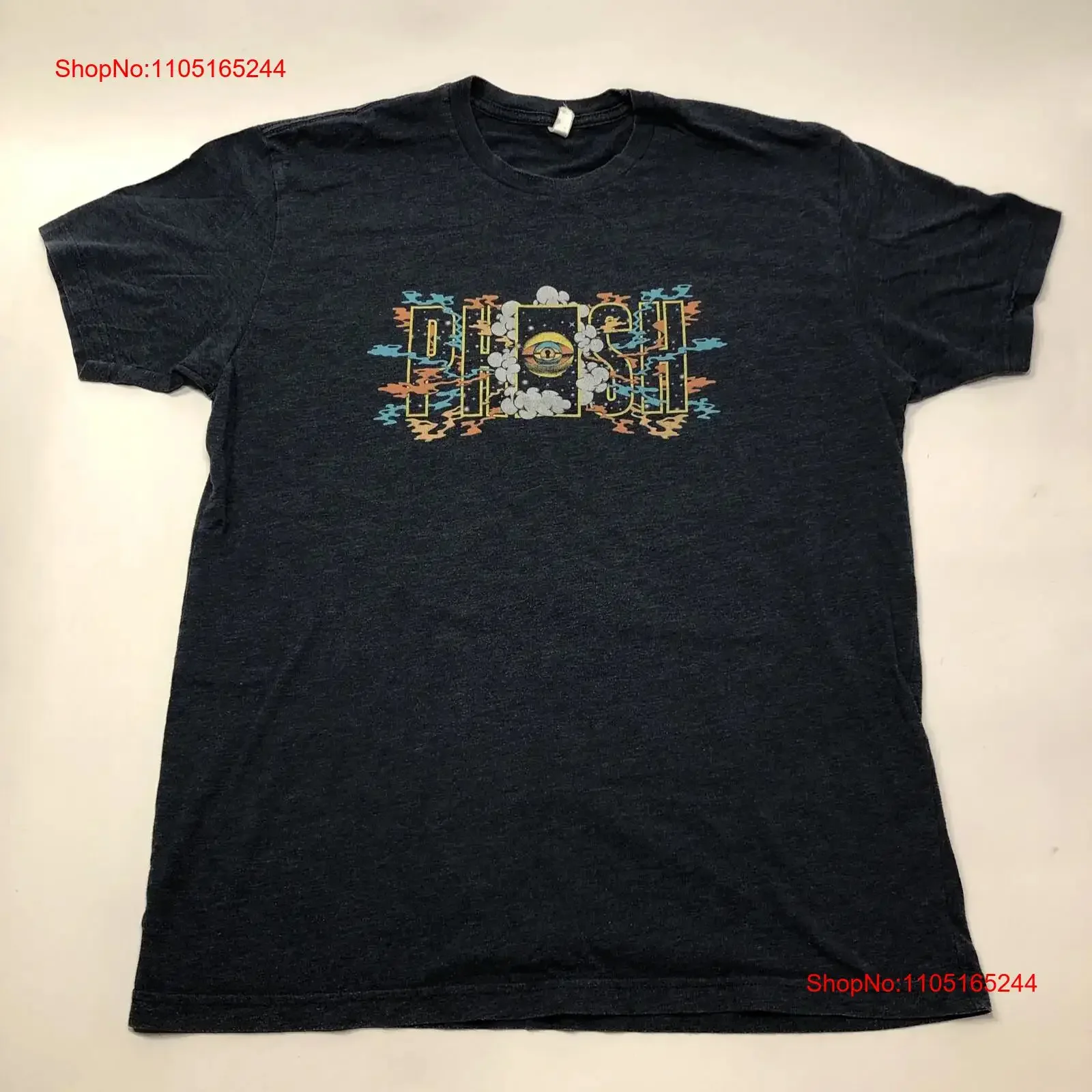 

Phish 2017, Новогодняя новинка Madison Square Garden Dbl Sided, большая футболка MSG NYE, винтажная стираная дизайнерская одежда, уличная одежда, мягкая