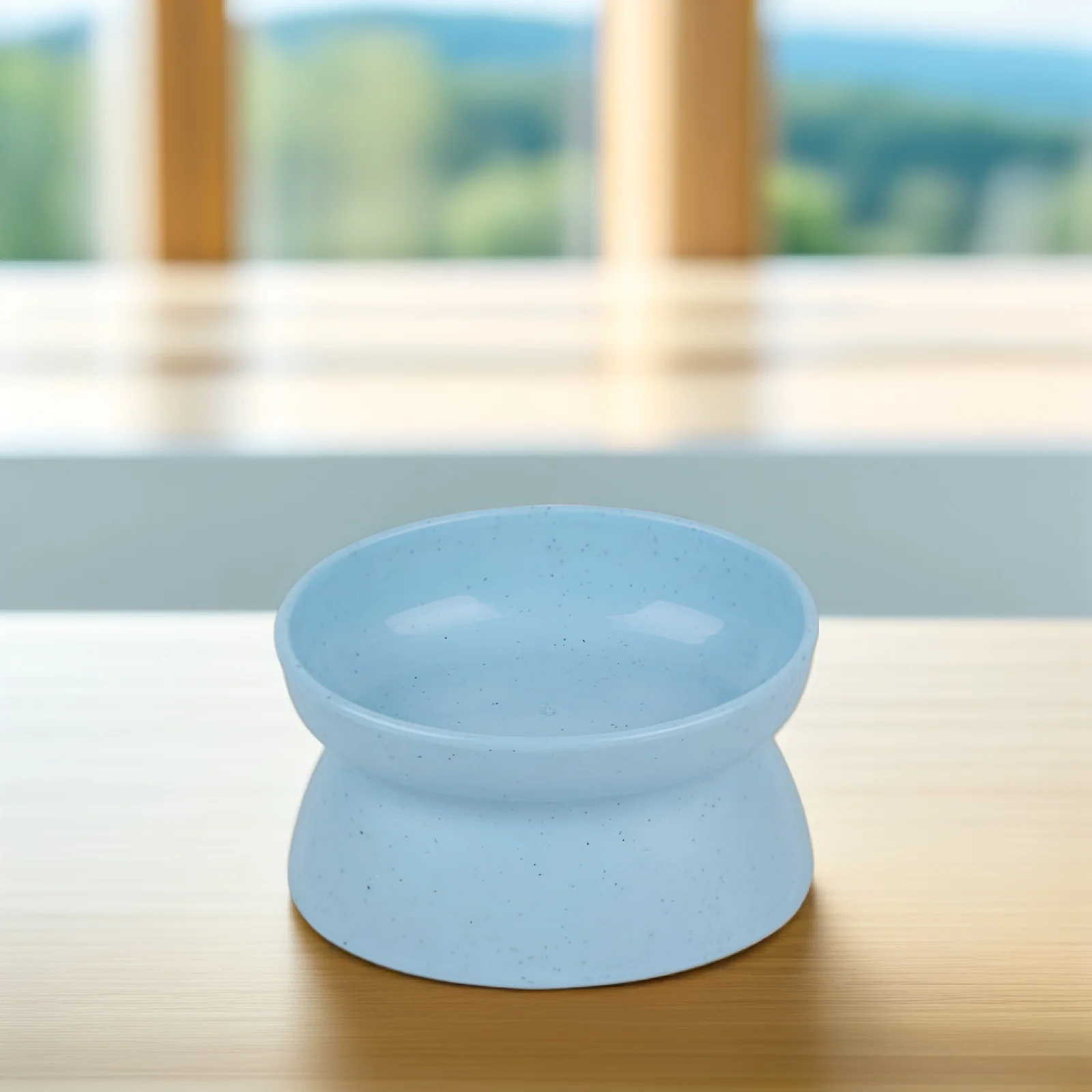 

2 Pcs Cat Bowl Food Holder Elevated Bowls Cats Feeding Pet Plastic Dog Drinking Basin