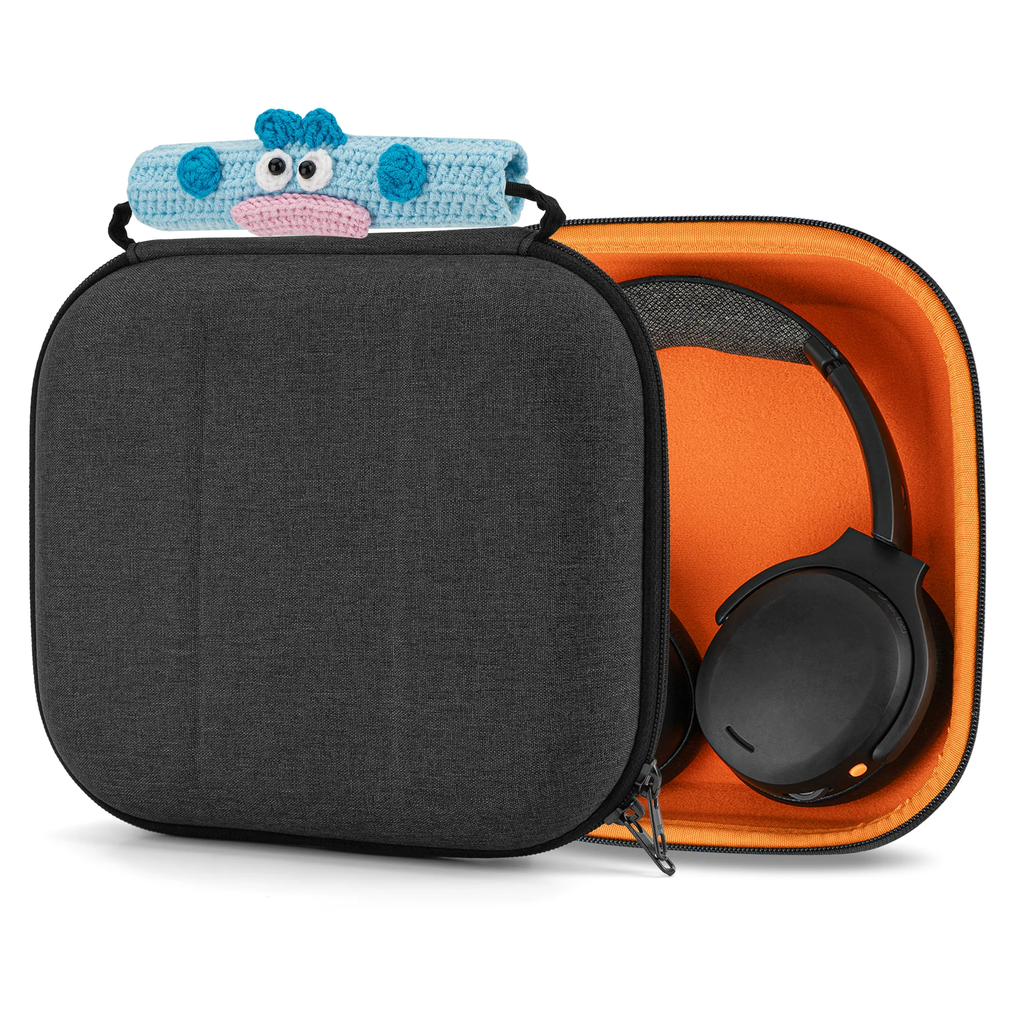 حافظة سماعات الرأس Geekria Shield متوافقة مع Bose QC Ultra II وJBL Tour ONE M3 وSouncore Space One Pro والمزيد