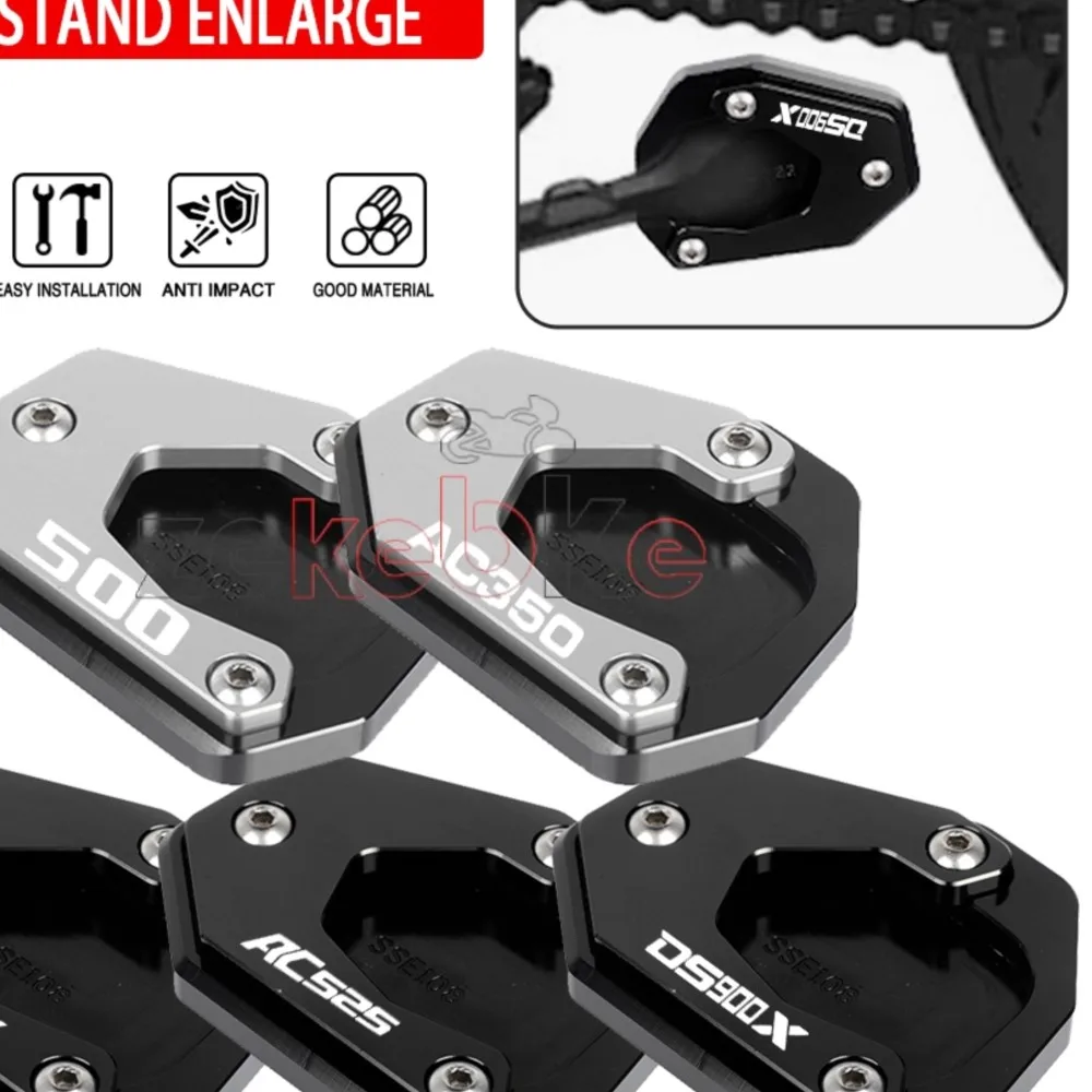 

Motorcycle CNC Side Stand Kickstand enlarged plate Accessories Fit For VOGE DSX900 900DSX DSX 900 DSX DS900X 2024 2025 2026