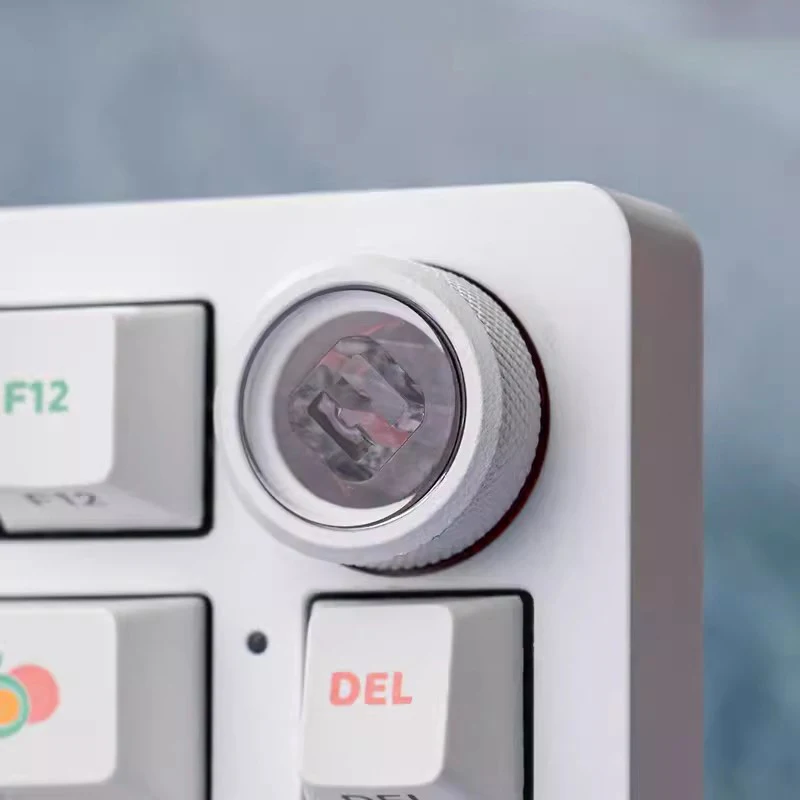 Untuk Leobog K81 Hi75 tombol tombol Bluetooth nirkabel Swap Gaming 3 Mode Backlit RGB Aksesori Keyboard panas mekanik Keyboa