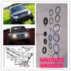 Power Steering Gear Rack Box Repair Seal Kit For Pajero Montero Shogun V63W V73W V77W V93W V97W V98W MR510275 MN103373
