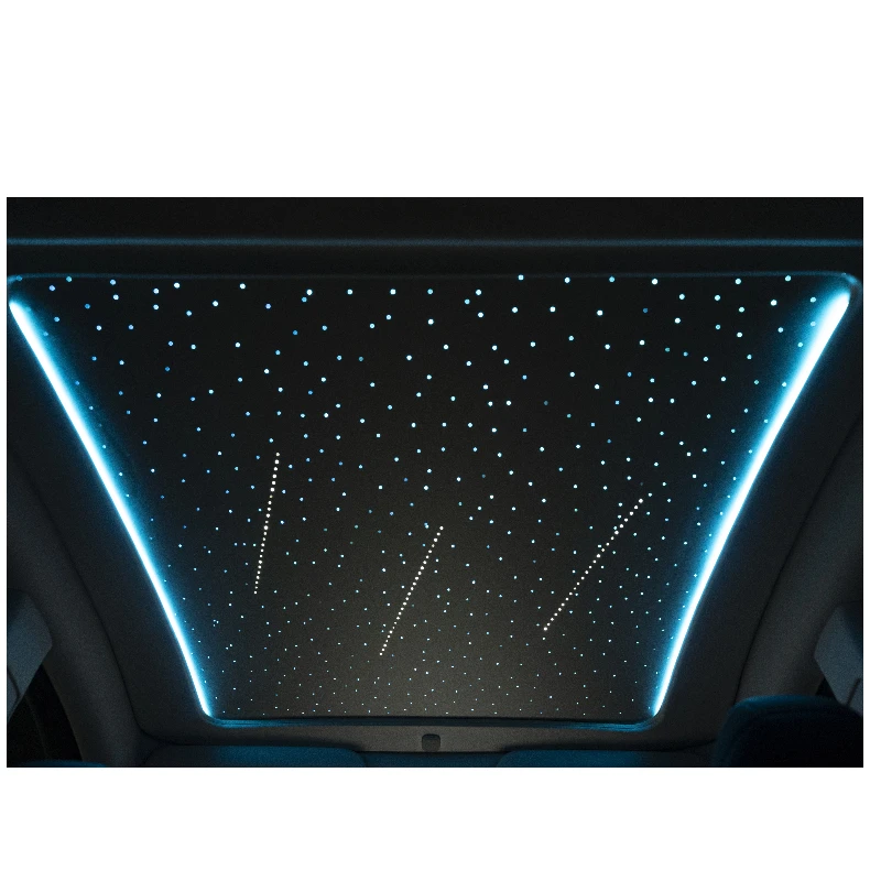 LURSK Starry sky and ambient light Electric Sunroof Sunshade Motor for Tesla Model Y 2025 Juniper  Automotive-grade Hot Sale