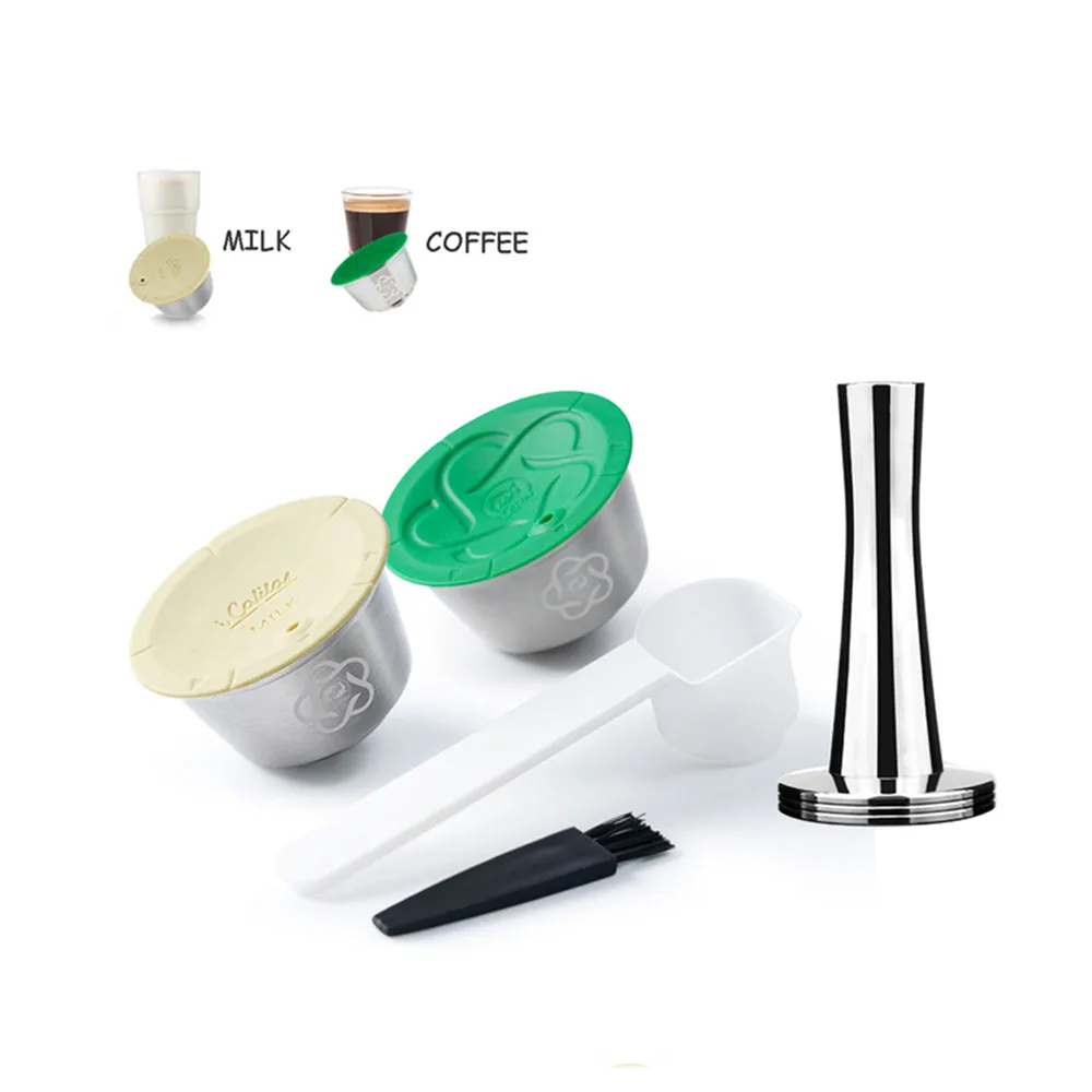 Wieder verwendbare Kaffee kapseln Marken-Upgrade für Dolce Gusto Filter mehr Sahne Kaffee wieder verwendbare Maker Pods Icafilas