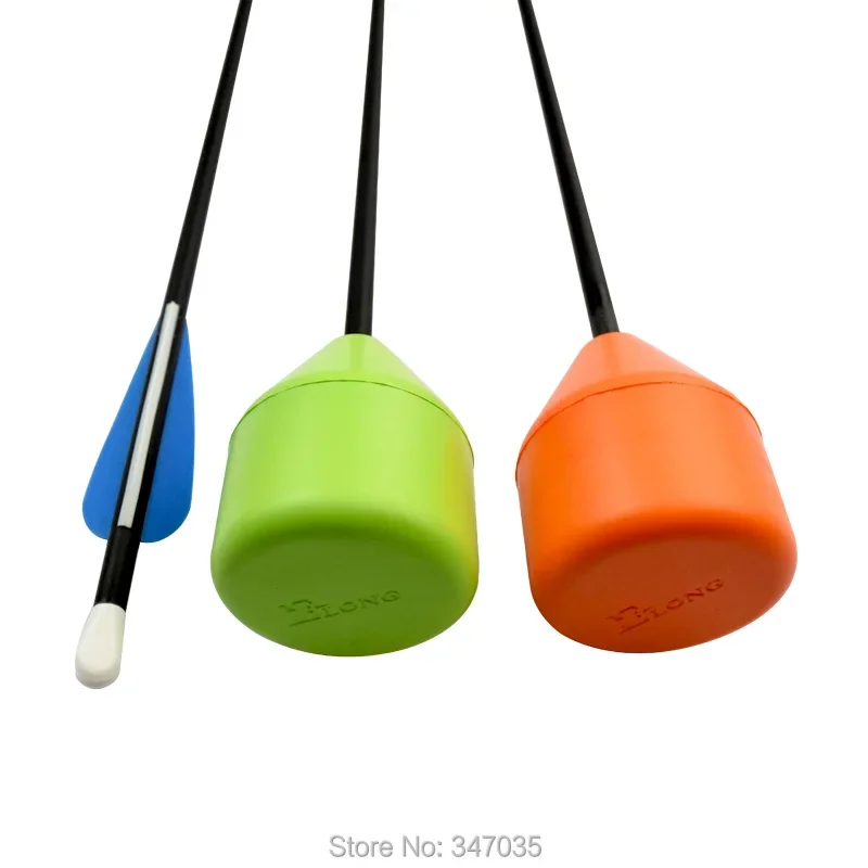 3pcs 30inch I.D 6.2mm Safe Arrow, Foam Point Arrowhead and Nock for Archery Outdoor Practice CS Game Shooting Arrow