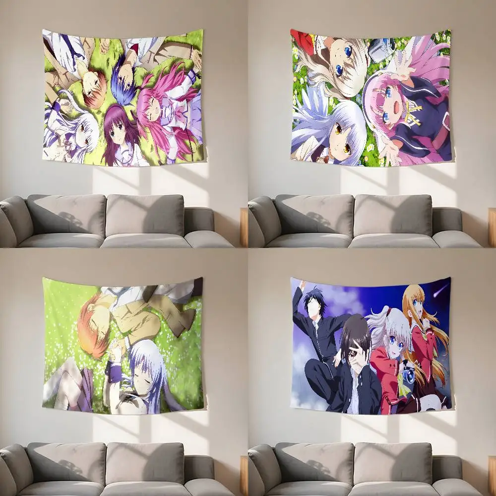 A-Angel B-Beats! Tapestry Customizable Tapestries Of Various Styles,wall Hangings, Celebrity Photo Printing,wall Hangings