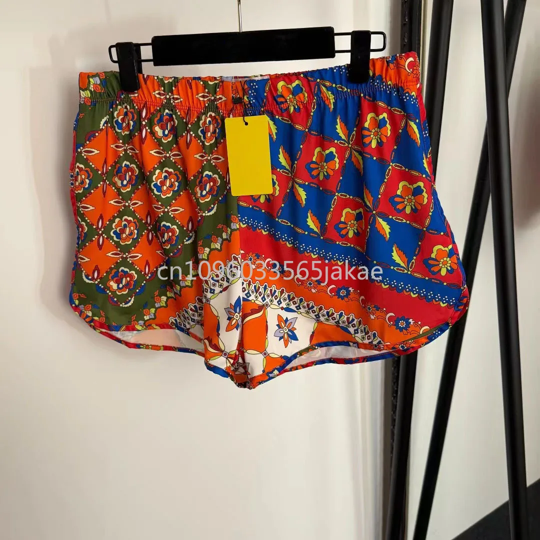 ラグジュアリーデザイン レディース ショートパンツ セット デザイナーブランド 女性用 セクシー ストリートウェア