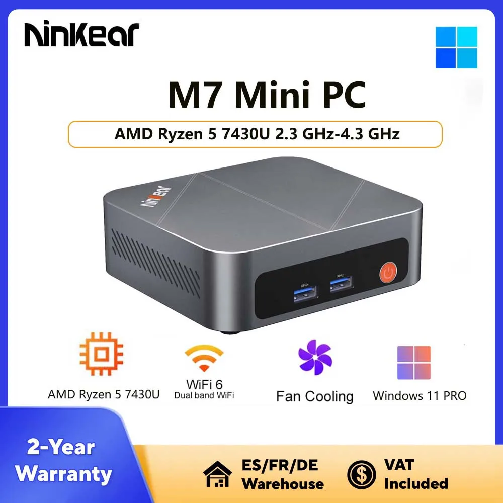 Mini PC Ninkear M7 16GB 512GB i7