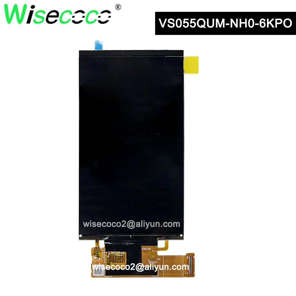 

VS055QUM-NH0-6KP0 5.5 Inch 4K TFT-LCD Screen IPS 75Hz 90Hz 2160x3840 UHD 806PPI LCD Display