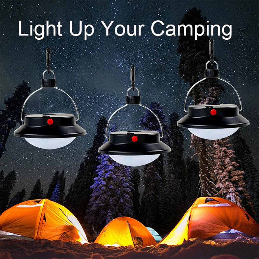 

40LED Portable Tent Camping Light Night Working Light Lamp Outdoor 3 Modes Umbrella Night Lamp Hiking Lantern AAA/18650 Battery