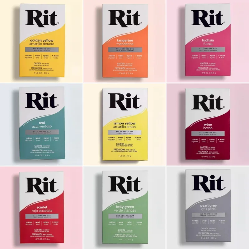 

31g/box Multi-purpose Cotton/linen/ Viscose/wool/nylon Fabric Dye Powder DIY Creative Styling Clothes and Bags Dyeing Pigments