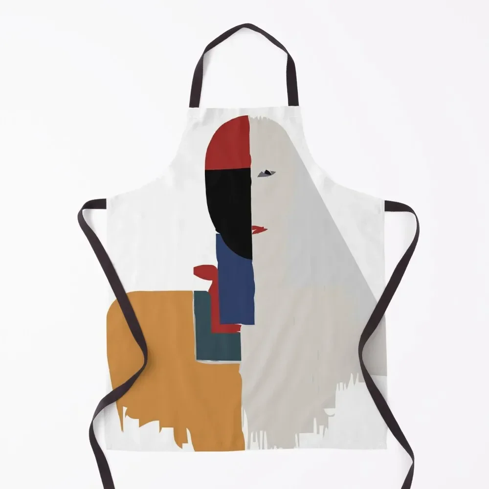 

Malevich Art / Woman Torso Apron Cooking chefs esthetician Apron