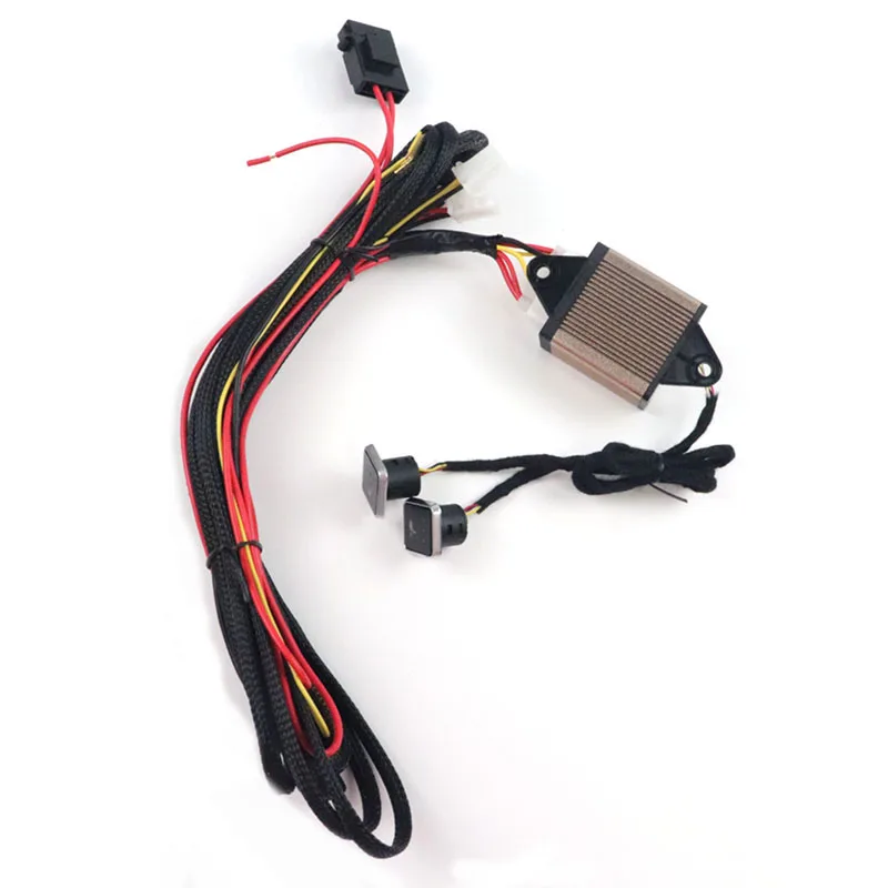 Car Seat Heating Pad Switch 12V 40A 3 Level Switch Relay Wiring Harness With On/Off Switch For Auto Universal