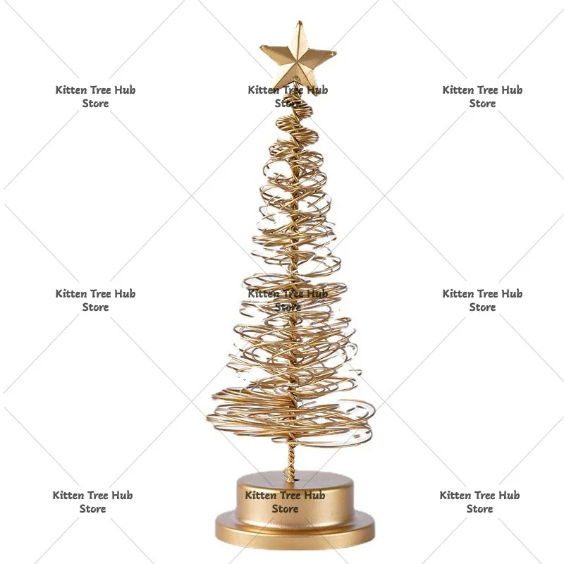 【Can't Imagine After Turning On the Lights】Christmas Tree LED Light 2024 New Model Small Desktop Decoration High-end
