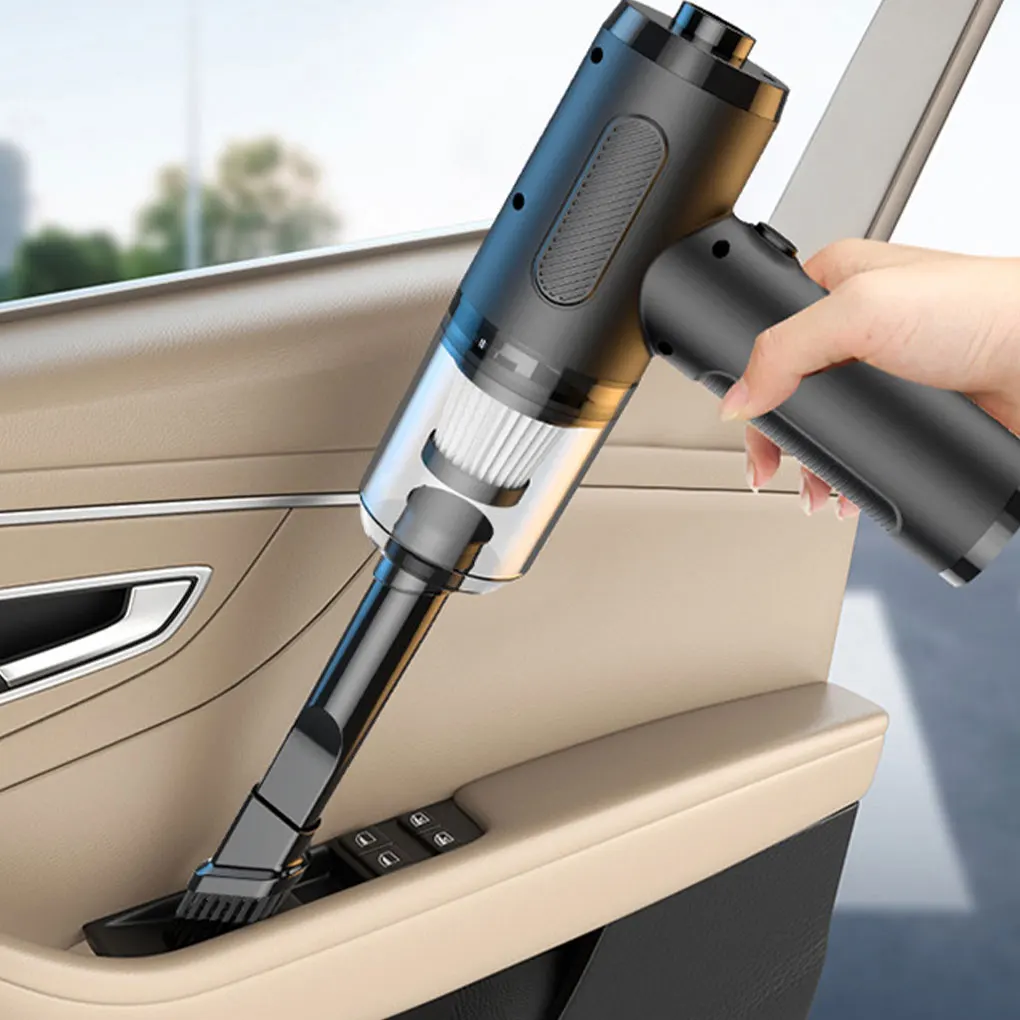 

Электронный чистый портативный беспроводной пылесборник для различных продуктов с улучшенной очисткой VC016черный + 50000 об/мин