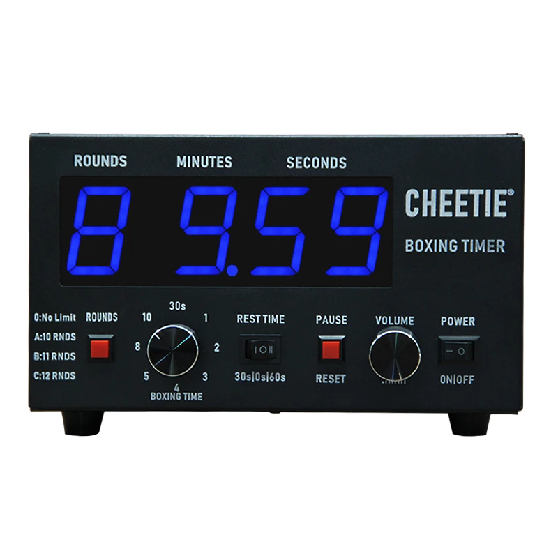 hit productDigital Boxing Round Timer Clock Sparring Gear LED Boxing Gym Timer Training Martial Arts Equipment