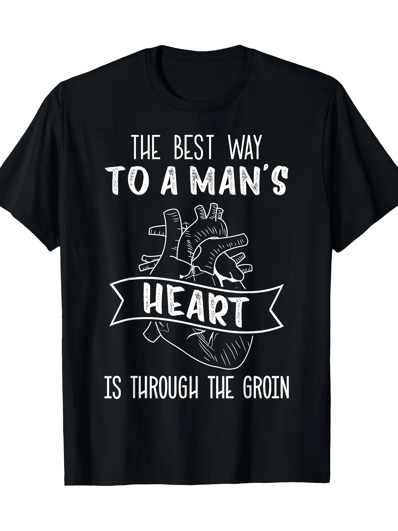 Fun Slogans for Cardiac Interventional Technicians: the Passage That Reaches the Heart, the Groin Entry Point - Medical T-Shirt