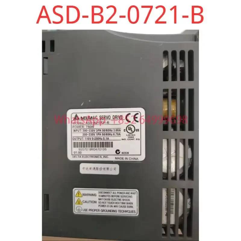 اختبار مستعمل OK Servo Drive ASD-B2-0721-B 750W