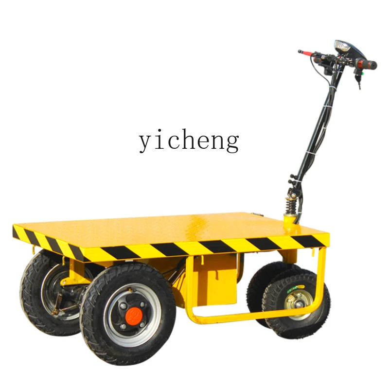 Zc Electric Flat Truck Trolley Truck Construction Site Truck King Cargo Trolley