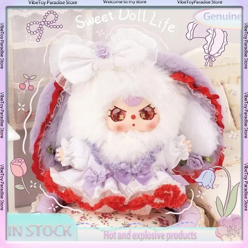 

Официальный новый продукт: Плюшевая игрушка-сюрприз серии Baby Three Flower Messenger в наличии, модное украшение для рабочего стола, кукла, подарок на день рождения