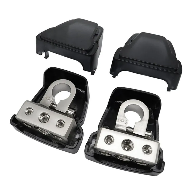 

Battery Pile Head And 0GA 4GA Busbar Modified Battery Head Clip Connector BT38 Car Audio Terminal Positive Negative