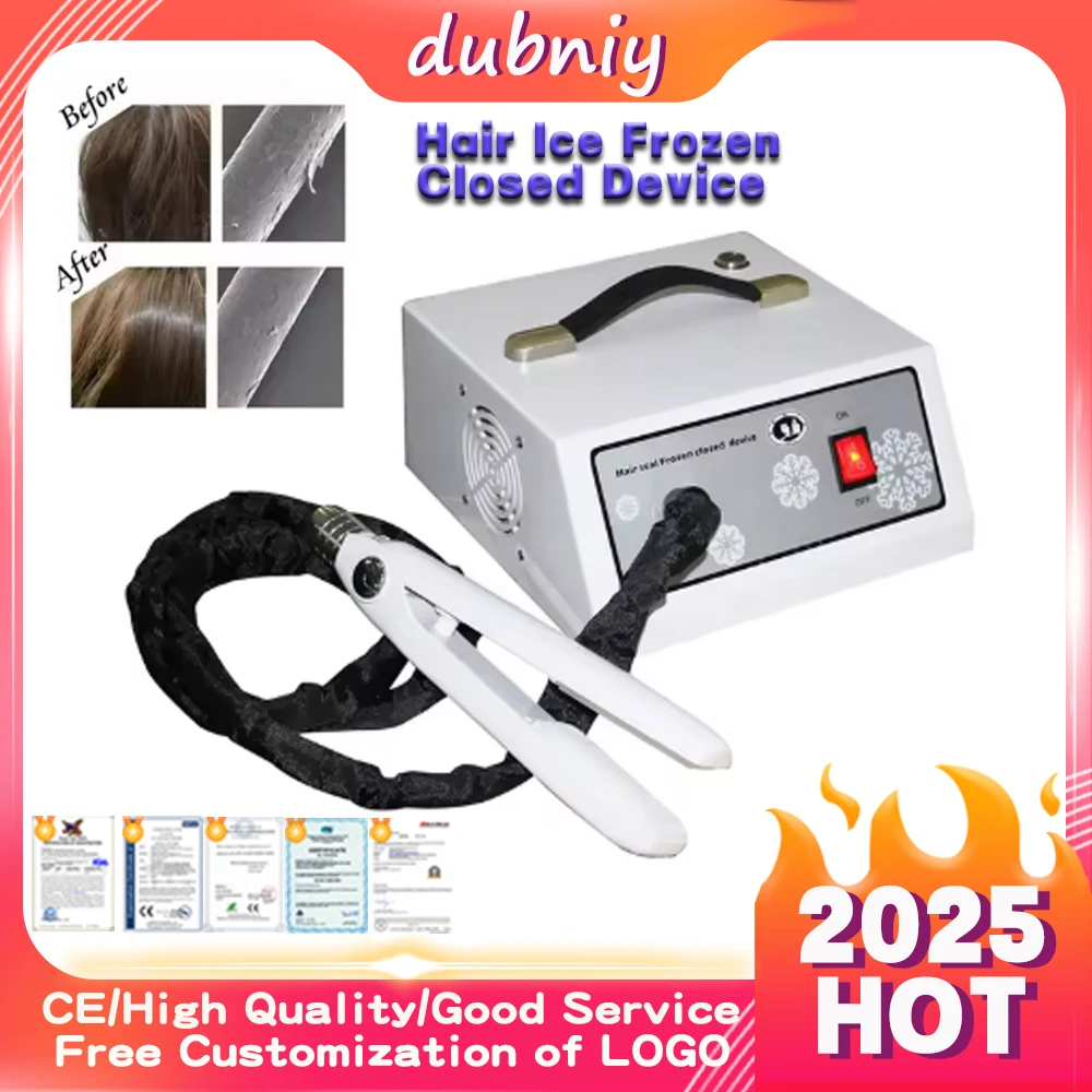 

Ручное устройство Dubniy для волос, ледяное замороженное закрытое устройство, утюг, парикмахерская машина для ухода за волосами, салон красоты Pro Spa