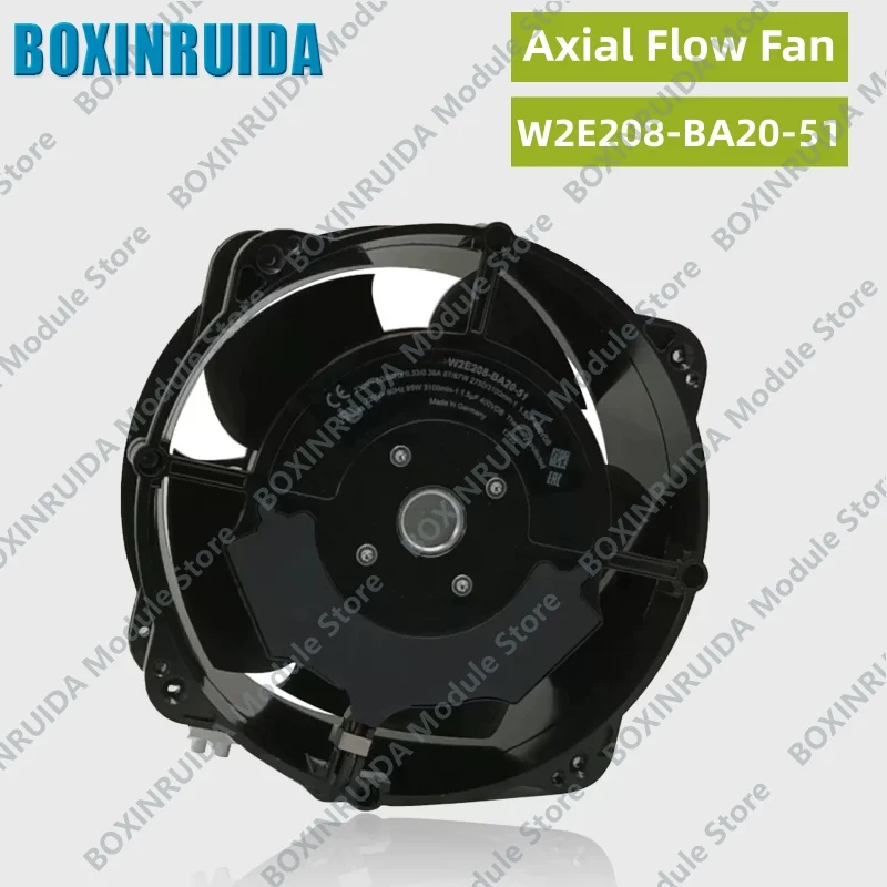 Brand new original W2E208-BA20-51 fan PLC cabinet wind power converter cooling axial fan