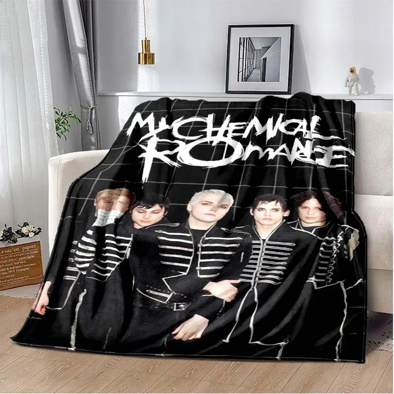 My Chemical Romance Band Blanket, Lightweight Warm Insulation Sofa Bed Office Car Knee Pads Blankets,Decke,couverture,stragulum