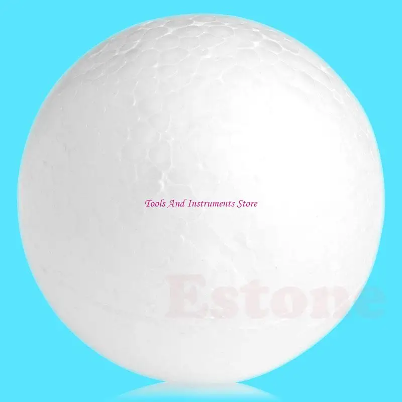 부드러운 폴리스티렌 스티로폼 라운드 거품 공 크래프트 볼 아트 장식 가정 학교 프로젝트 DIY 장신구 C7AC