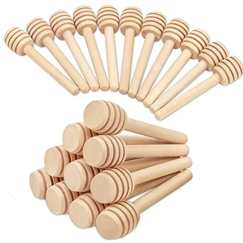 10PCS Wooden Honey …