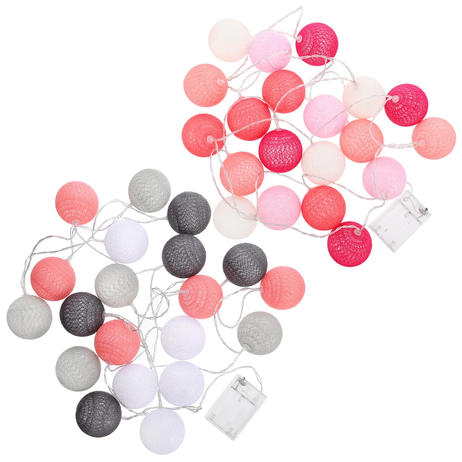 2 قطعة أضواء سلسلة القطن 20 Led حديقة سلسلة ضوء 5 متر الدافئة الأبيض للحزب المنزل عيد الميلاد الديكور مصباح الحديقة في الهواء الطلق