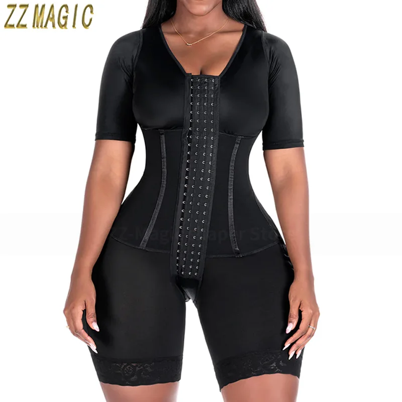 

High Compression Fajas Colombiana Shapewear Post-Surgical Reducing and Shaping Girdles Slimming Sheath Belly Women Waist Trainer