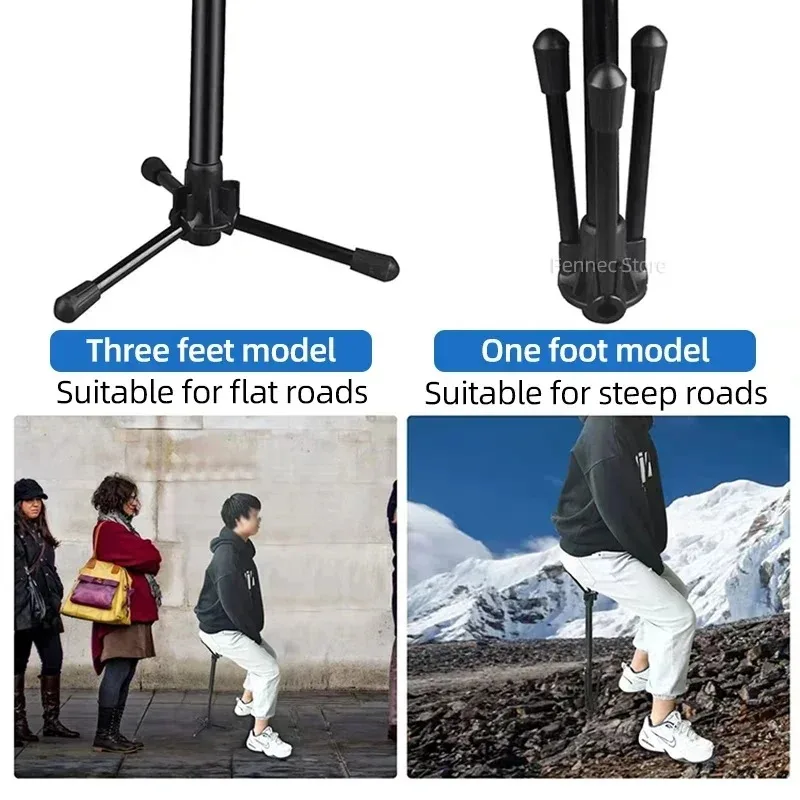 Telescopic Triangle Stool One Leg Stool Mini Portable Outdoor Travel Queuing Camping Maza Fishing Chair Beach Chair Stool