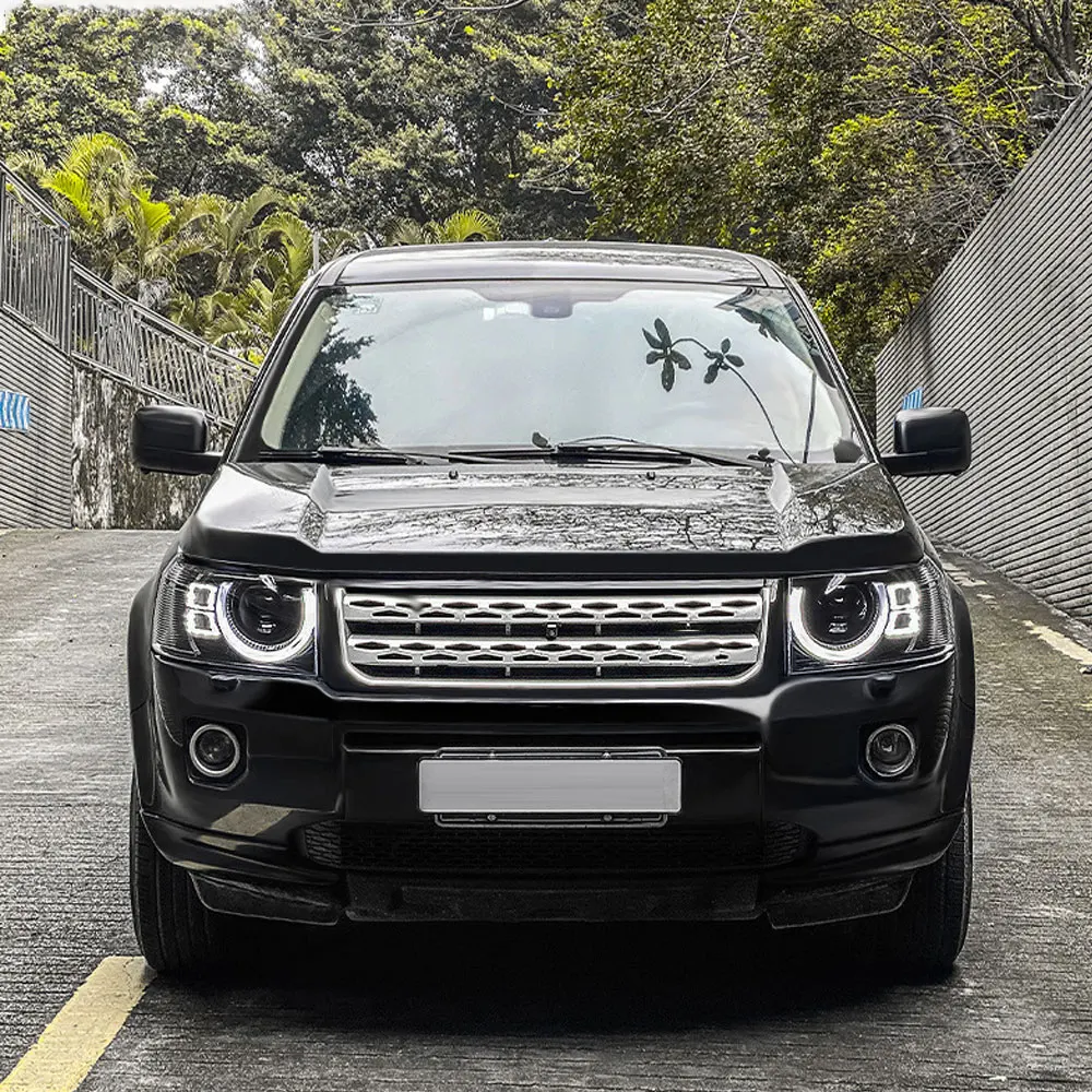 Head Lamp for Freelander 2 LED Headlight 2007-2015 Headlights Freelander 2 DRL Turn Signal High Beam Angel Eye Projector Lens