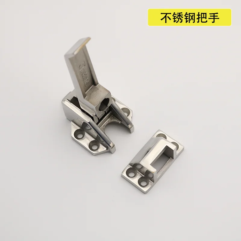 

Stainless Steel Self Locking Door Handle Precision Cast for Industrial Refrigeration And Freezing Rooms