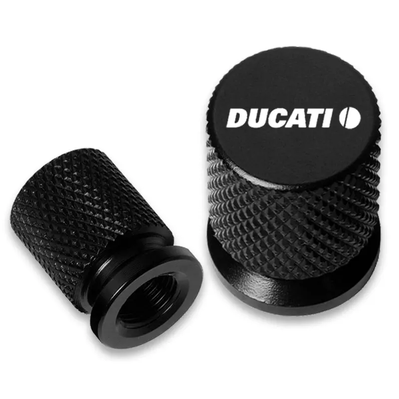 2 Stück Motorrad-Reifenventilkappen für Ducati 400 620 695 696 796 821 MONSTER 899 959 1199 1299 Panigale 848 /EVO 1198/S/R