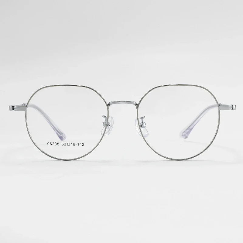 OLLYMURS Ovel خفيفة للغاية موضة وصفات مخصصة قصر النظر نظارات ريترو صغيرة الوجه سبيكة النظارات البصرية إطار النساء النظارات