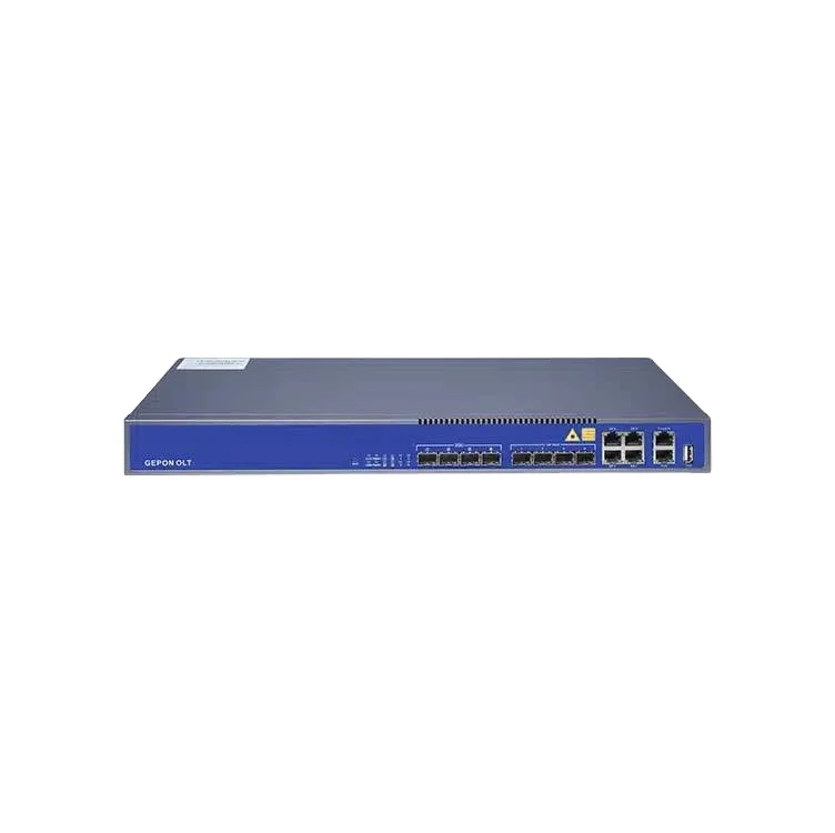 ホット販売 4 ポート EPON OLT FTTH 10 グラム光ファイバ回線端子機器 4 * EPON 4 * RJ45 + 4 * (SFP +) Gpon/Epon Olt