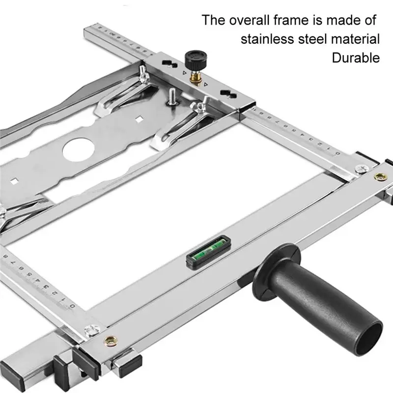 RMWIN-Cutting Machine Edge Guide Positioning Cutting Wood Board Tool Electricity Circular Saw  Tool Wood Trimmer Machine Router