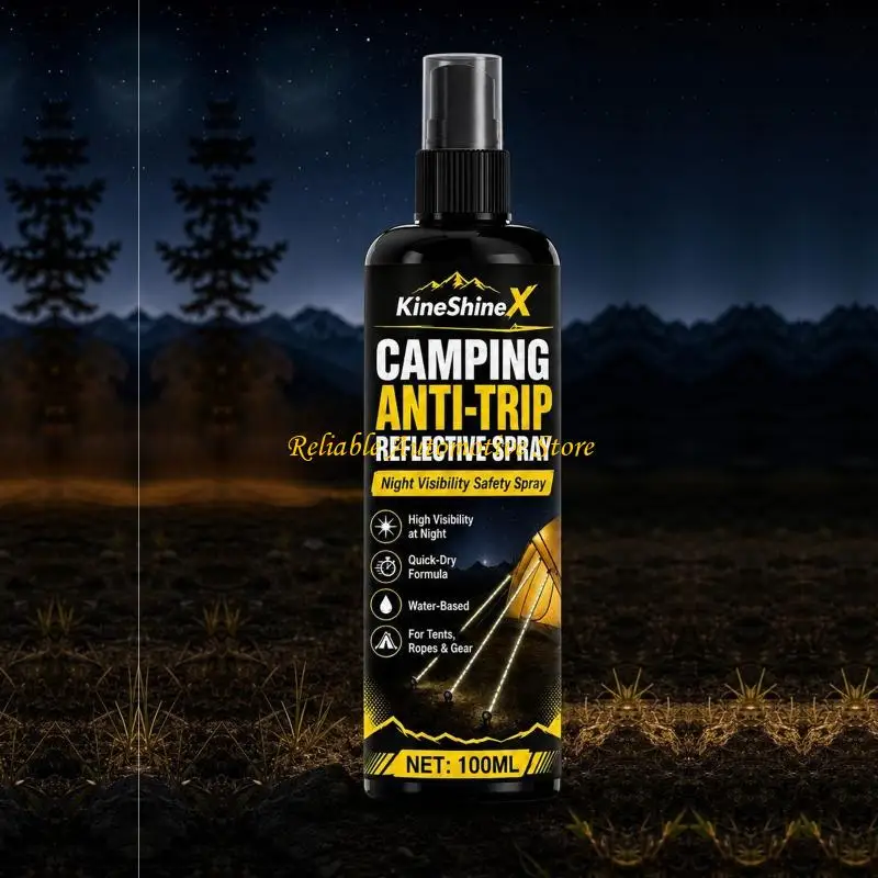 M68B Reflective Sprayer Paint Pump Coating for Gear Identification and Camping Tasks