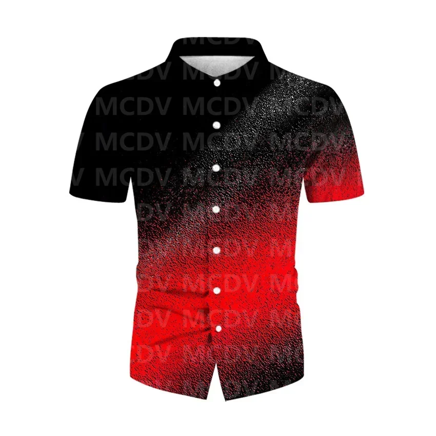 Men's Retro Luxury Art Pattern Casual 3d Printed Shirt Men Hawaiian Shirt