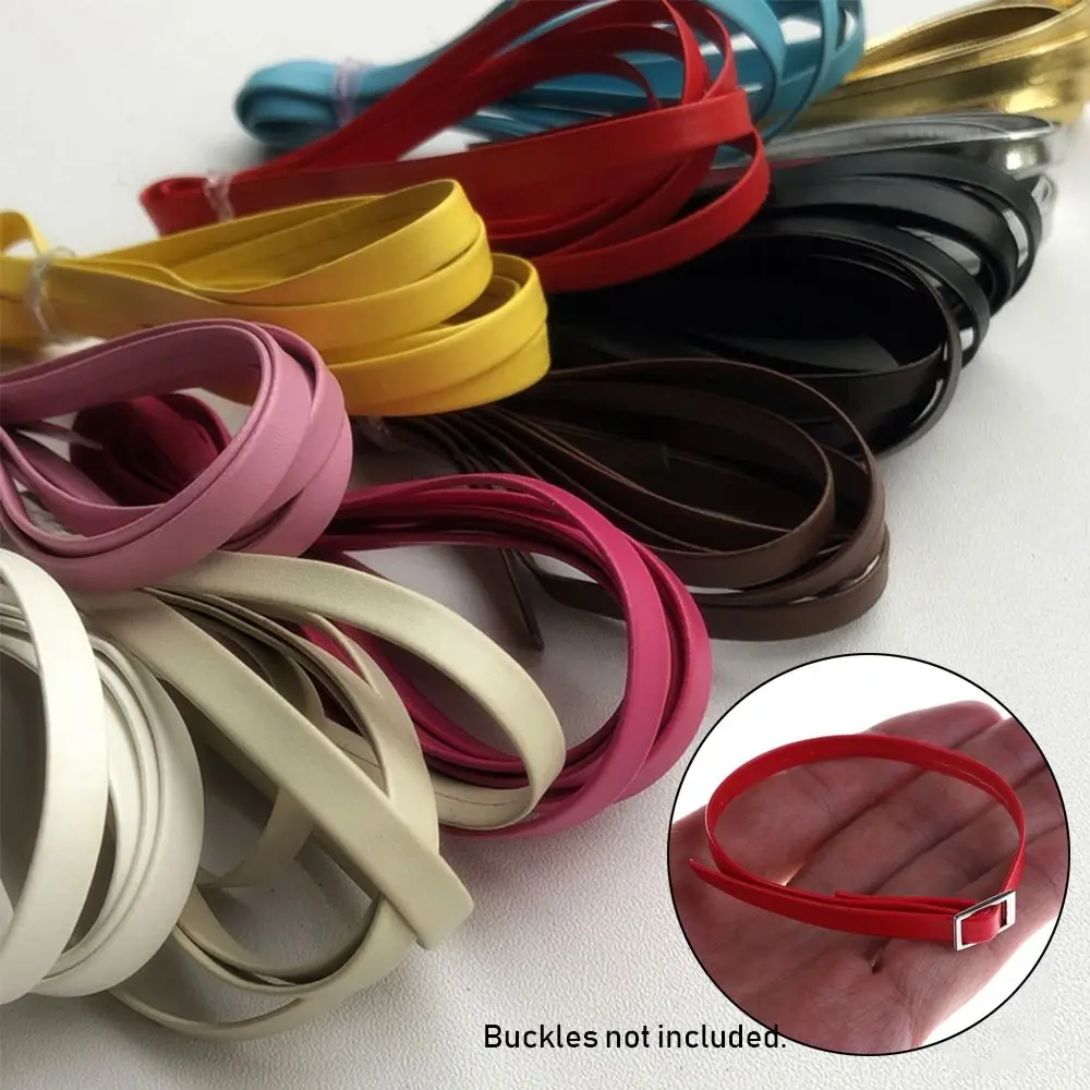 DIY Handmade Super Mini Doll bag Belt Length 50cm Width 3/5mm DIY Material Doll Waist Belt Clothes Dolls Accessories Kids Toys