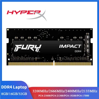 Hyperx FURY Pulse DDR4 RAM 16GB 8GB 3200MHz 2400MHz 2666MHz SODIMM Memory 260Pin SODIMM PC4-19200 21300 25600 DDR4 Laptop RAM