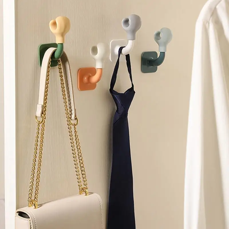 Wall Hooks Towel Sticky Hooks Waterproof Long Stick On Shower Wall Hooks No Drill Sticky Hooks Wall Hooks Stick On Hang Clothes