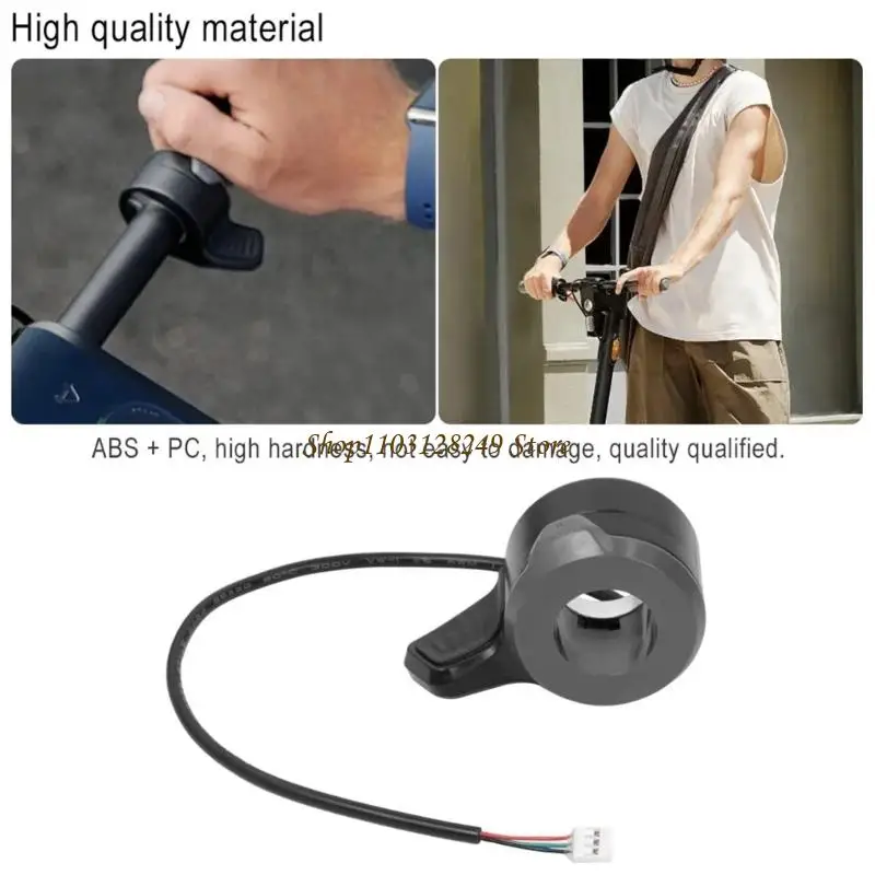 N5KD Universal Thumb Speed Controller Throttle For KQi2 Electric Scooter Speed Control Systems Anti Shock ABS Construction
