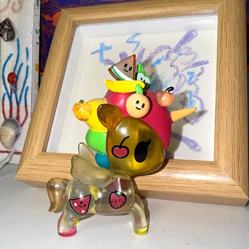 Tokidoki Unicornorns 바다 녹색 폭죽 Festiva Marmalade Tranquilia 구정 컬렉션 모델 탁상 장식품