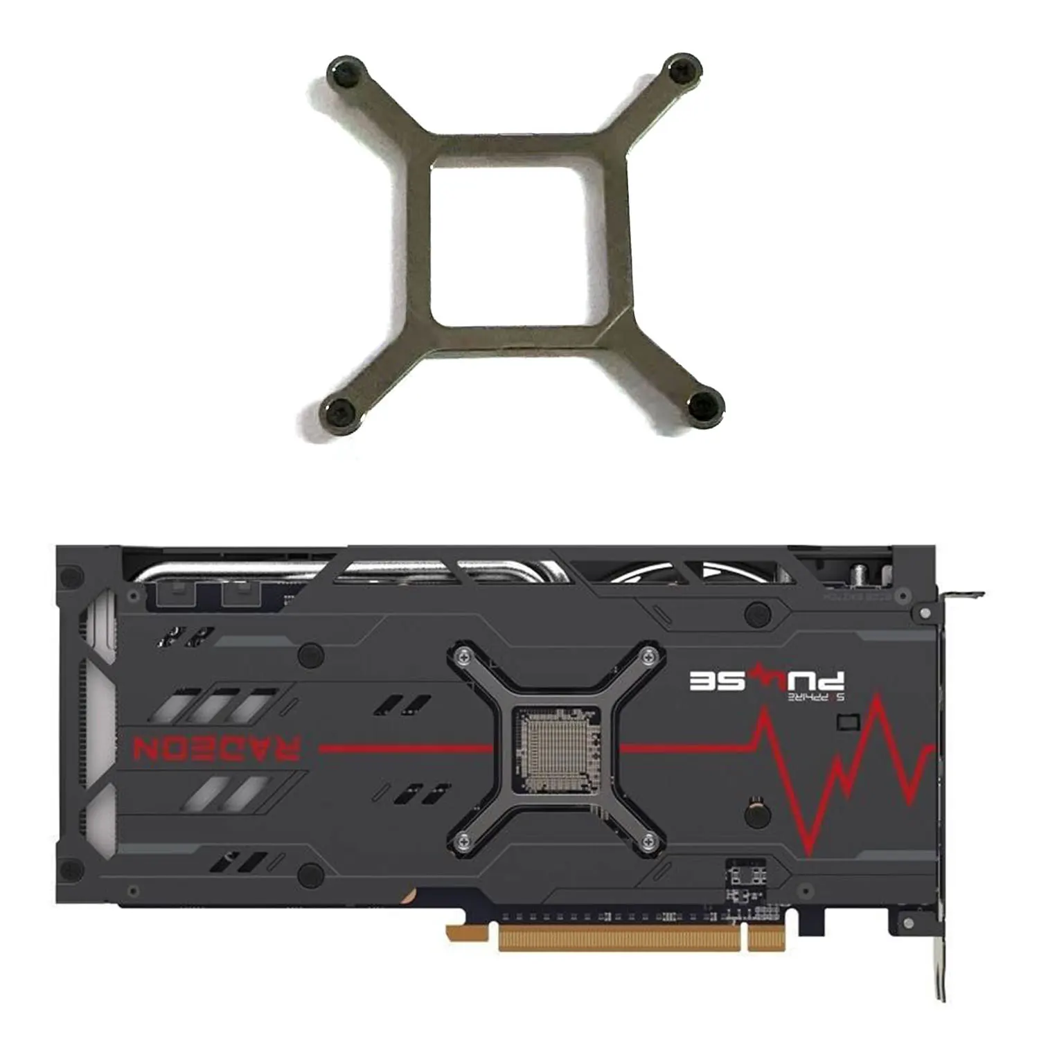 New replacement accessories bracket for Sapphire AMD RADEON RX 6700 6700XT 12G D6 Platinum Edition graphics card