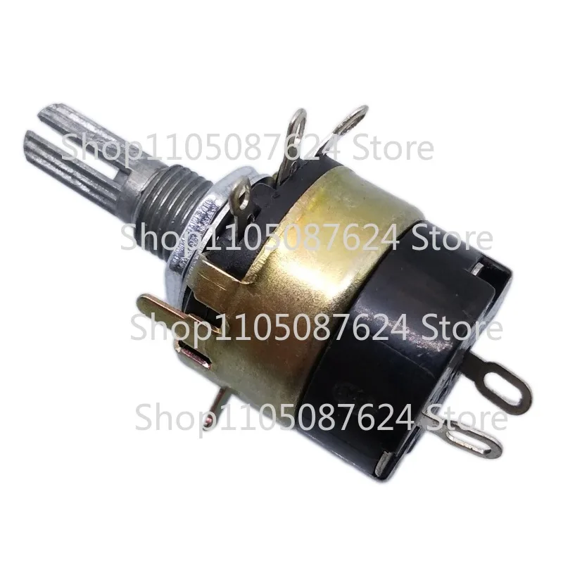 ZZZ 2pcs 47K For ohm B47K Linear Potentiometer ON/OFF Switch WH137-2 RV137-2